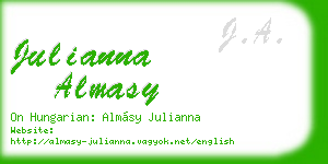 julianna almasy business card