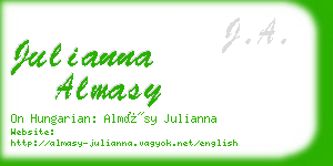 julianna almasy business card